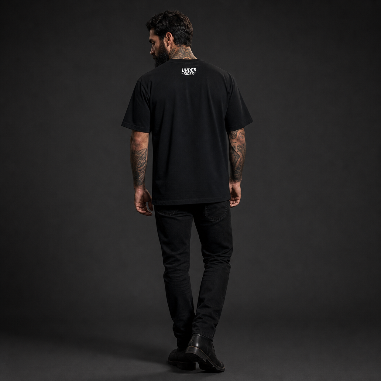 Camiseta Profile — modelo, verso